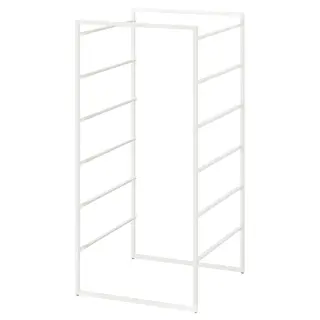JONAXEL frame, white, 50x51x104 cm