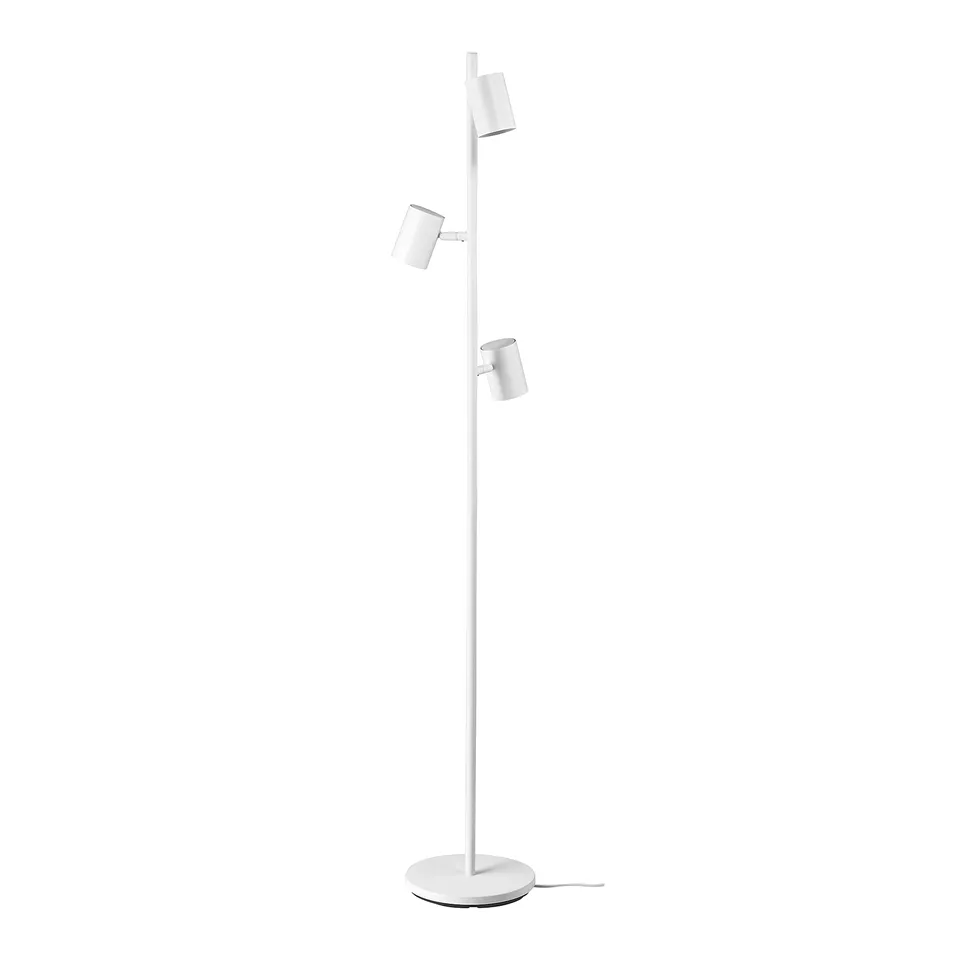 part: NYMÅNE floor lamp with 3-spot
