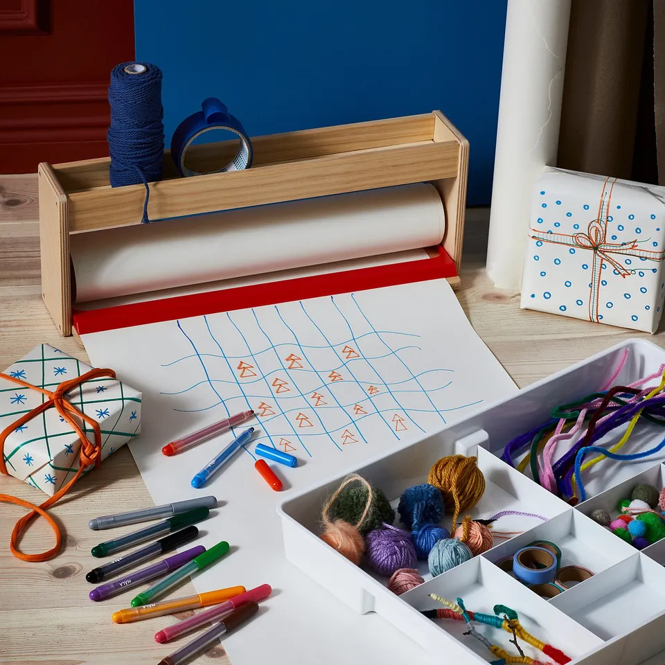 part: MÅLA paper roll holder with storage